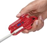 KNIPEX Cable outer-sheath stripping tool – Red - Image 3