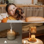 Candeldo Adjustable candle warmer lamp – Gold - Image 4
