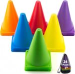 Rühepol Upright sports training cones – 18cm – Mutil