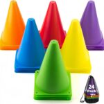 Rühepol Upright sports training cones – 18cm – Mutil