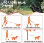 Hands-free waist dog running lead – 160-220cm – Black - Image 10
