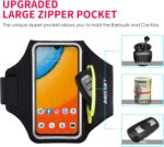 HAISSKY Phone running armband – Black(Up to 6.9") - Image 3