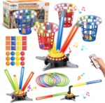 Motorised musical jumping game – Multicolor