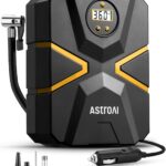 AstroAI 12V DC 150 PSI Tyre Inflator – Black&Yellow