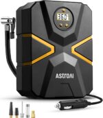 AstroAI 12V DC 150 PSI Tyre Inflator – Black&Yellow