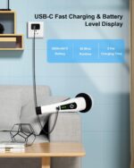 Leebein Long-handle cordless spin scrubber – White - Image 4