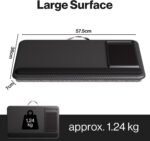 Vivo Technologies Portable Lap Desk Wood Laptop Tray with Cushion – Black - Image 6