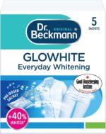 Dr Beckmann Glowhite in-wash whitener sachets 5x40g – 5-pack
