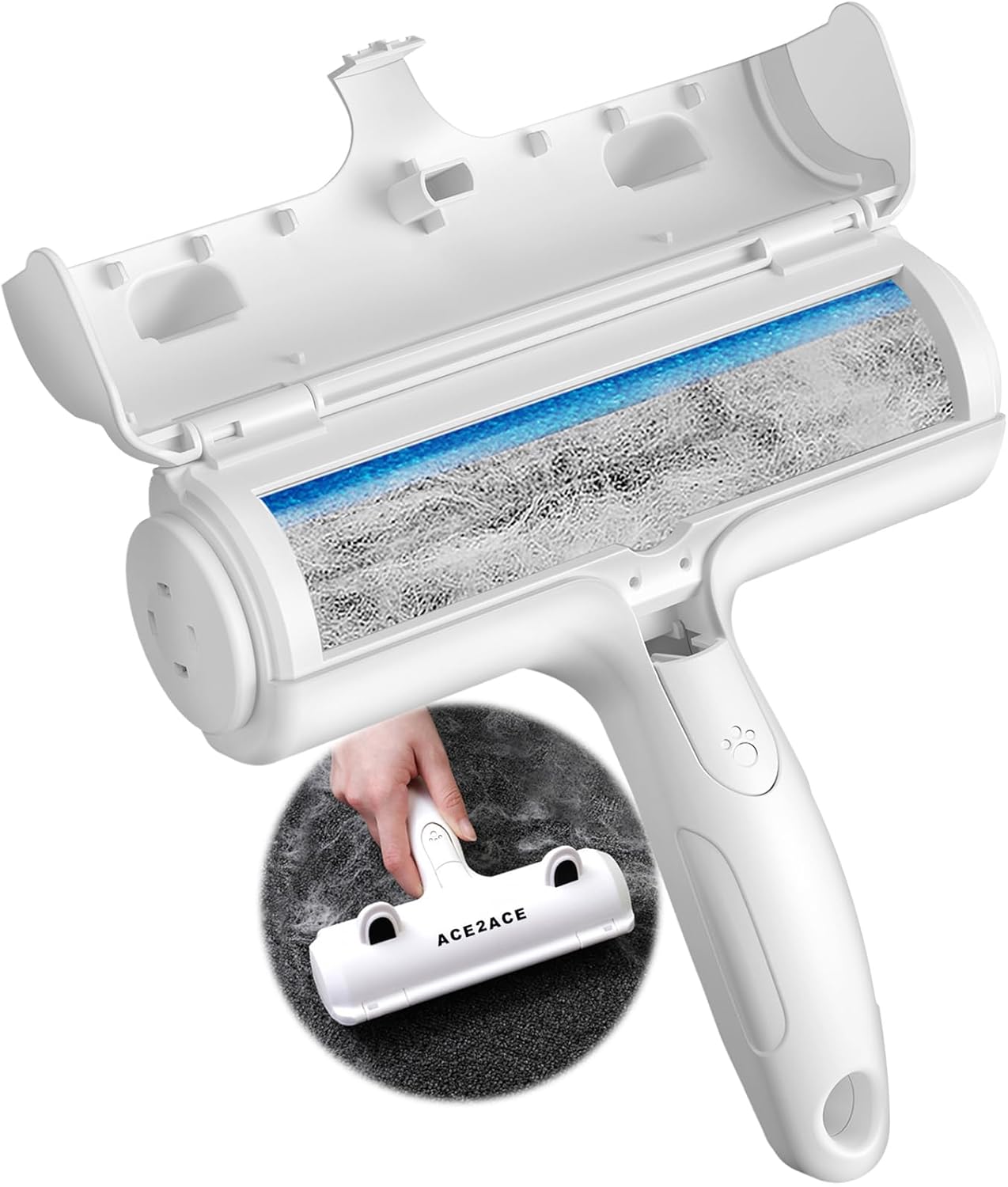 ACE2ACE Reusable pet-fur furniture roller – White ACE2ACE Reusable pet-fur furniture roller – White - Image 1