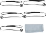 ChromLives Camera lens cap retention cords – Lens cap leash