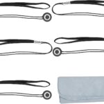 ChromLives Camera lens cap retention cords – Lens cap leash