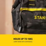 Soft-sided tool carry bag – 12" – Black – 8 litres - Image 9