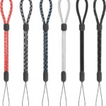 Phone Hand Wrist Strap Lanyard for Cellphone,Mobile Phone,Camera,GoPro, PSP, Flashlight,Keys, Keychains, USB Flash Drives and More Device – 7.5inch – 6-pack