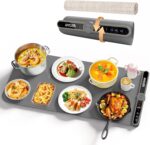 AMOSA Roll-up electric food warming mat – Grey