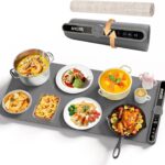 AMOSA Roll-up electric food warming mat – Grey