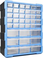 Multi-drawer small-parts cabinet – DIY Parts Organiser – 39 Drawer – Black