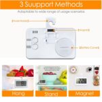 Suplong Digital refrigerator thermometer – Fridge Thermometer – White - Image 3