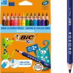 BIC Triangular young-child colouring pencils – Assorted Color