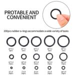 Newoutset O-ring seal assortment – Black - Image 2