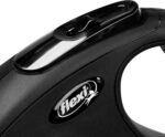 flexi Retractable cord dog lead – S: 5m (max. 12kg) – black - Image 4