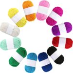 Wendergo Acrylic knitting yarn assortment – Multicolor