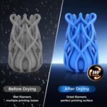 Four-spool heated filament dryer – black - Image 4