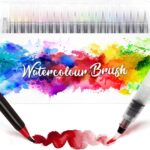 Amteker Watercolour brush-tip pens – multicoloured