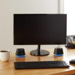 Amazon Basics Stereo 2.0 Computer Speakers for Desktop PC or Laptop, 3.5mm Aux input, USB-Powered, 1 Pair, Black – Speakers for PC or Laptop - Image 5