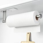 susswiff Under-cabinet stainless-steel kitchen roll holder – Standard – Silver
