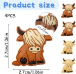 Apausvcm Knitting needle point protectors – Brown, Khaki – 4-pack - Image 2