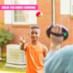 Sticky-paddle catch ball set – Multi-coloured - Image 9