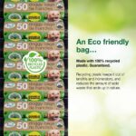 500 TidyZ Dog Poo Bags. Made from 100% Recycled Plastic. Extra Strong – Black – 5 litres – 10-pack - Image 3