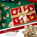 JFGDVW Wooden craft shape embellishments - Image 8