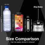 AnySharp Suction-base manual knife sharpener – Silver - Image 3
