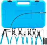 Generic Automotive hose-clamp pliers kit – Blue – 9-pack - Image 7