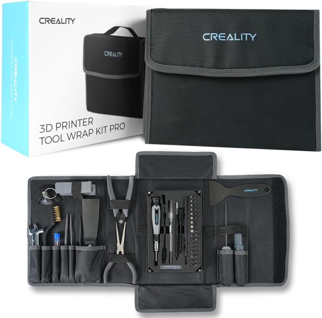 3D printer maintenance and finishing tool kit – Tool Wrap Kit