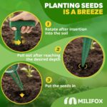 Planter Planting Dibber,Bulb Planter Tool Plastic with Measurement Scale for Accurate Planting,Suitable Hand Dibber for - Image 6