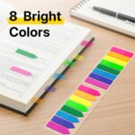 OWLKELA translucent sticky index tabs, 800 pieces – 800pcs – colour - Image 4