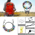 PAIDASHU Portable clipped travel clothesline – Multicolor - Image 4