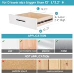 Vtopmart Adjustable drawer separator bars – Clear - Image 4