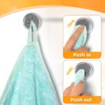 Alyvisun Push-in tea-towel holders – Silver - Image 3