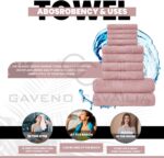 Cotton family towel bale – Toronto Towel – Standard – Blush Pink - Image 5