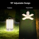 Blukar Rechargeable camping lantern – Warm Gray - Image 3