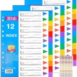 Thboxes A4 index dividers