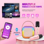 Dislocati Children's mini karaoke machine – Pink - Image 3