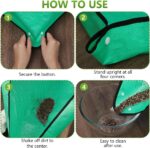 Waterproof plant repotting mat – 66 × 66 cm – Green - Image 4