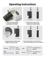 VCELINK Standalone network cable continuity tester – white - Image 4