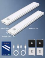 JEKEMORYE rechargeable motion-sensor cabinet lights – 3 Colour Temperature - Image 9