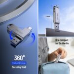OSCOO 32GB USB Flash Drive, USB 3.1 Gen 1 Dual USB-C & USB-A Memory Stick – CU002 – silver - Image 4