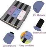 QACUU Notebook elastic pen pouch – Purple – 3-pack - Image 5